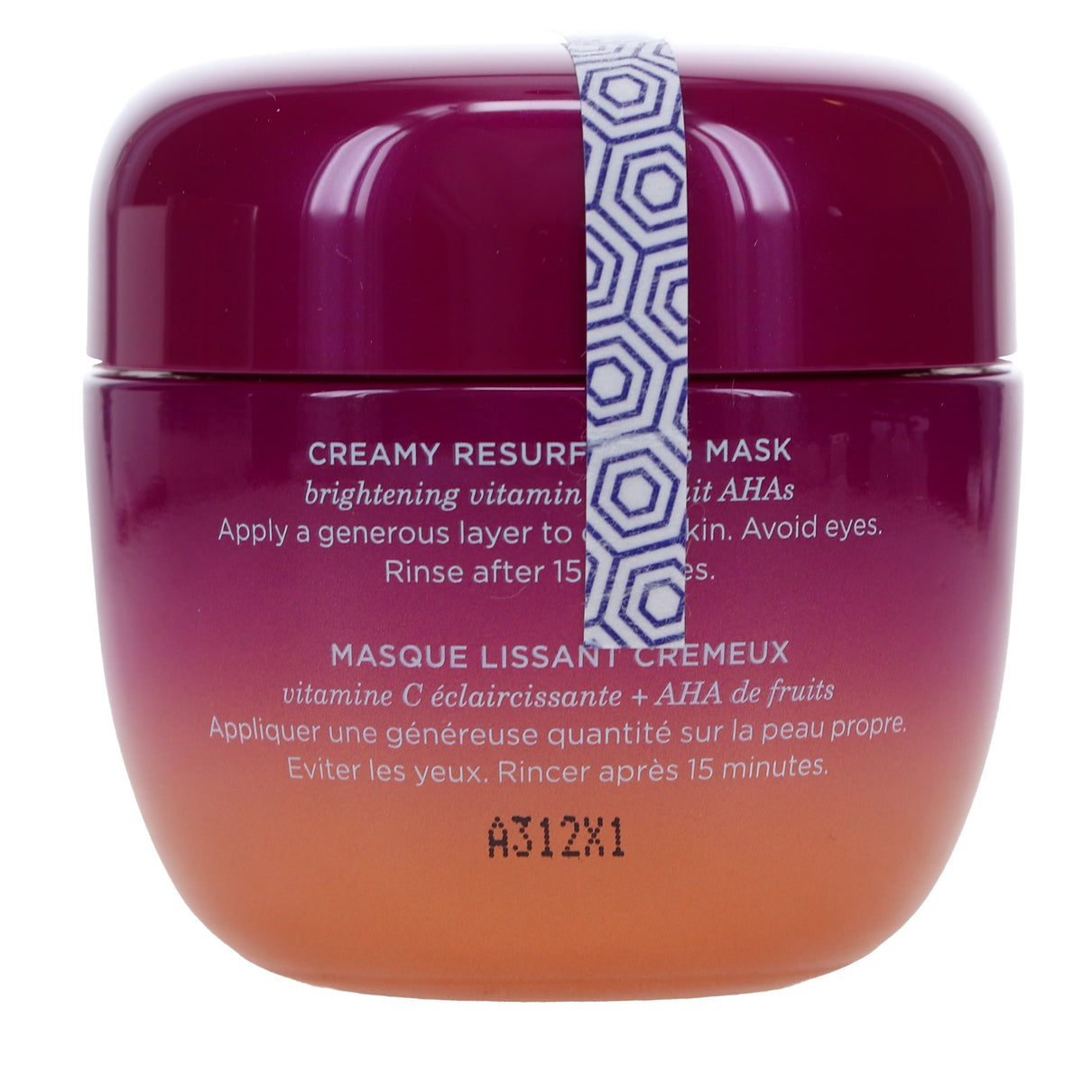Skin Care Mask with Vitamin C and AHA - Brightening & Rejuvenating