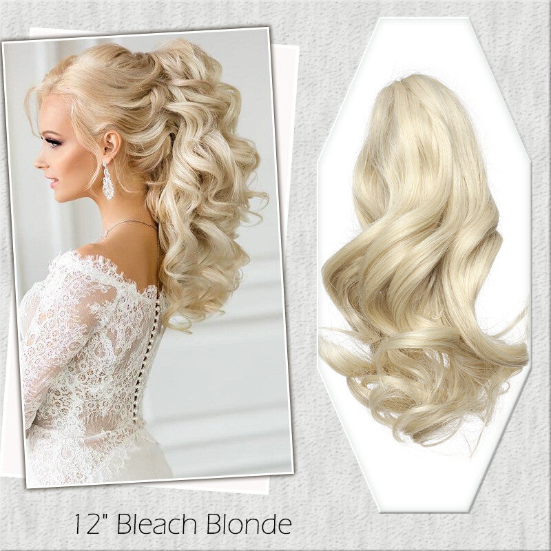 Fake Ponytail Clip-In Hair Extension Thick Natural Look 14 Inches