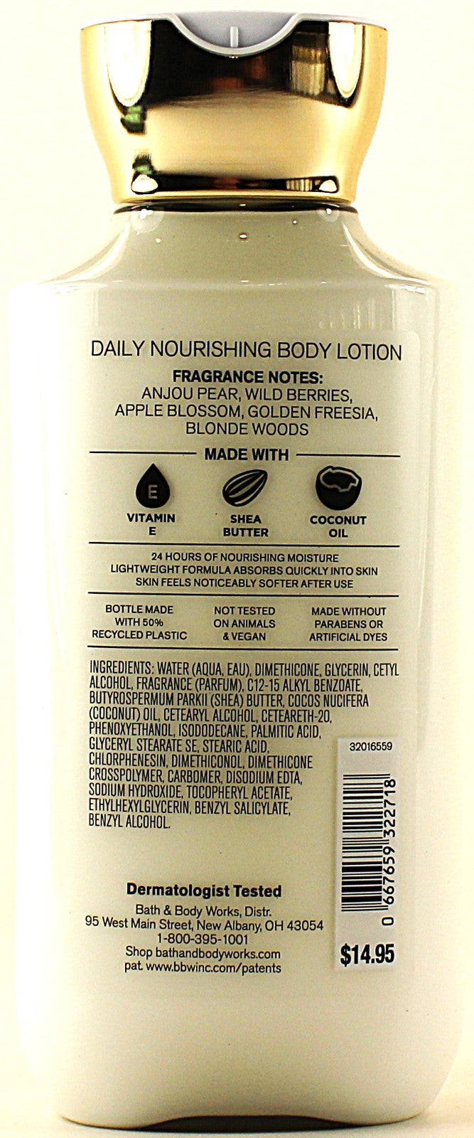 Pearberry Body Lotion, 8oz - Pack of 6