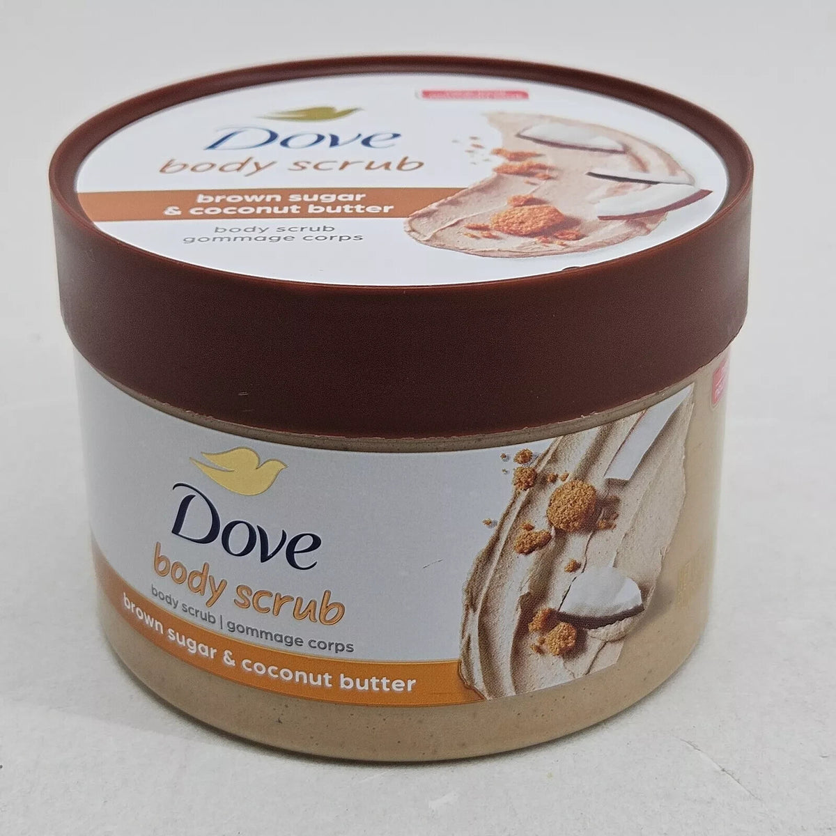 Dove Brown Sugar & Coconut Butter Gommage Corps Body Scrub 2PK x 10.5