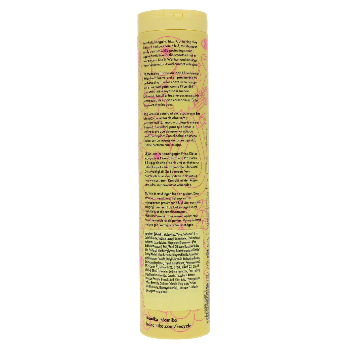 Amika Velveteen Dream Smoothing Shampoo - Frizz Control & Shine 9.2 oz