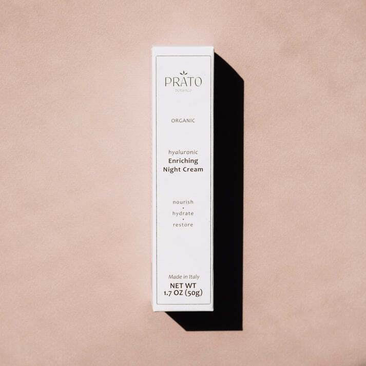Organic Hyaluronic Night Cream for Dry & Sensitive Skin - 1.7 oz