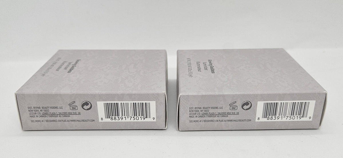 2-Pack Glowing Goddess Luminizer Set - Radiant Skin Highlighter 0.20 OZ