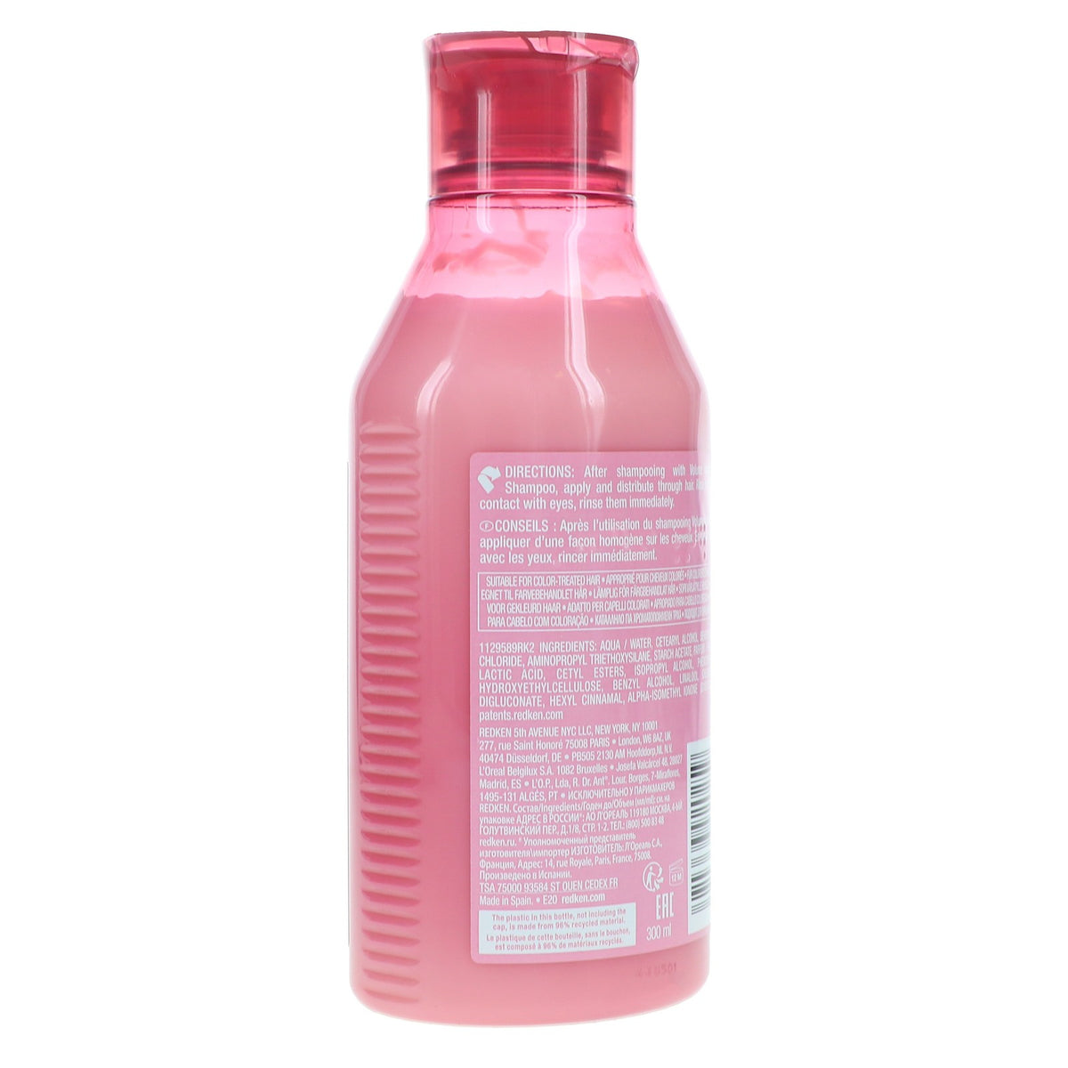 Redken Volume Injection Conditioner 10.1 oz for Fine Hair - Adds Body & Lift