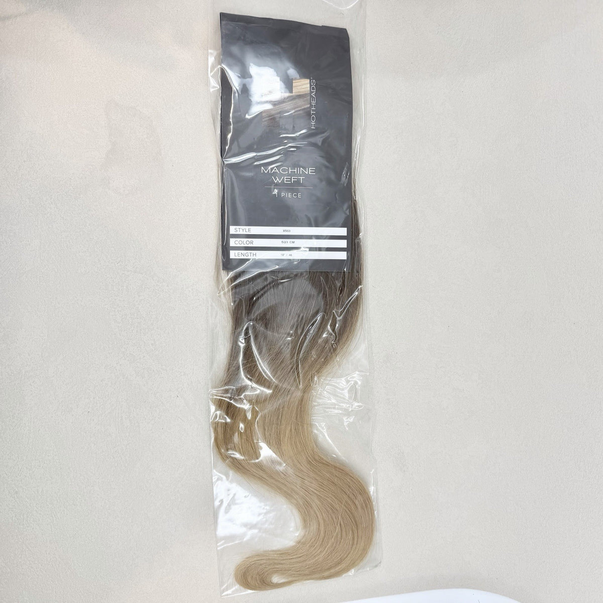 Premium Machine Weft Hair Extensions #5/23 Brown Blonde 18” - Sew-In, Virgin Human Hair