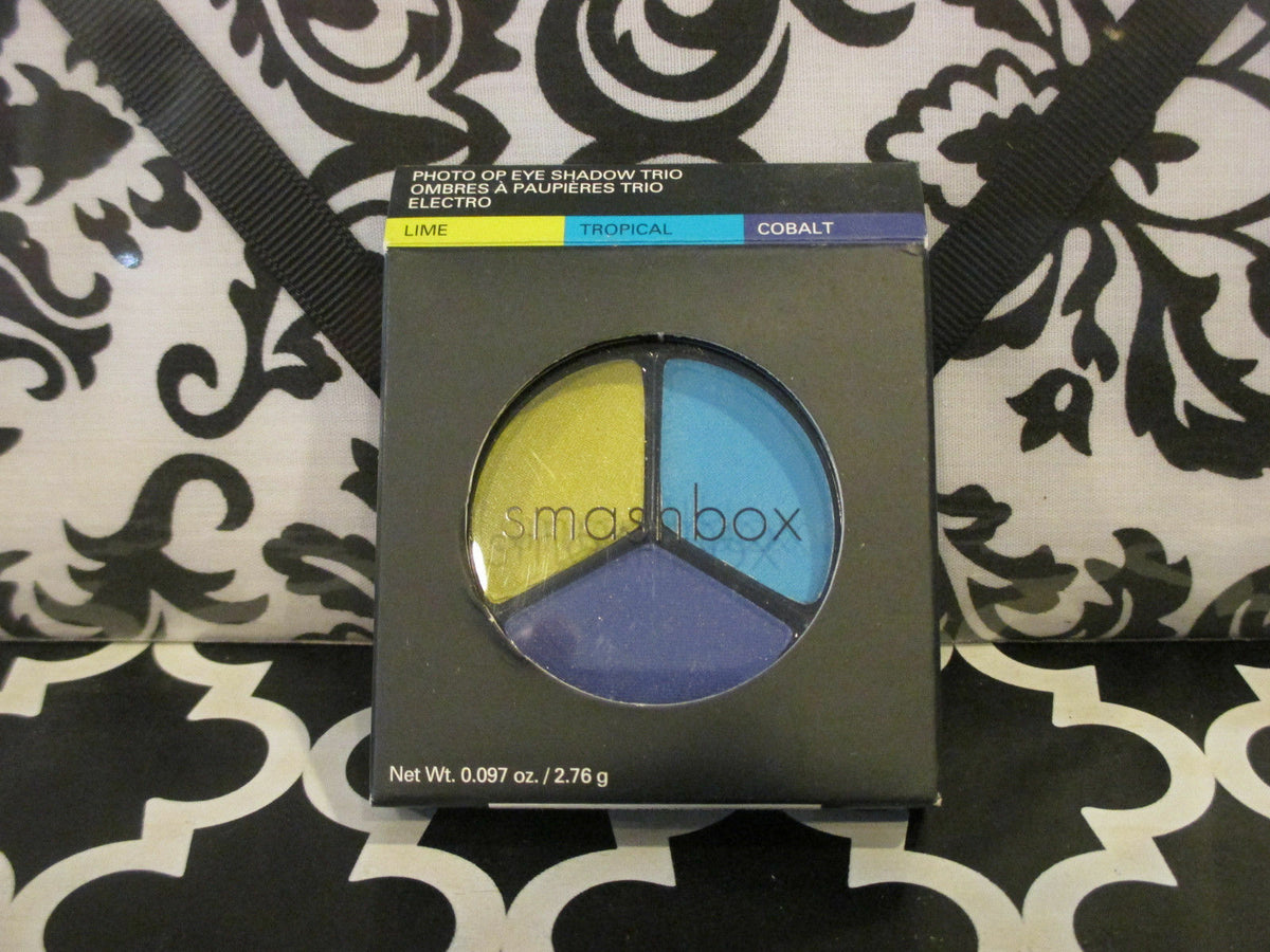 Eye Shadow Trio - Lime, Tropical, Cobalt - 0.097 oz | Makeup Palette