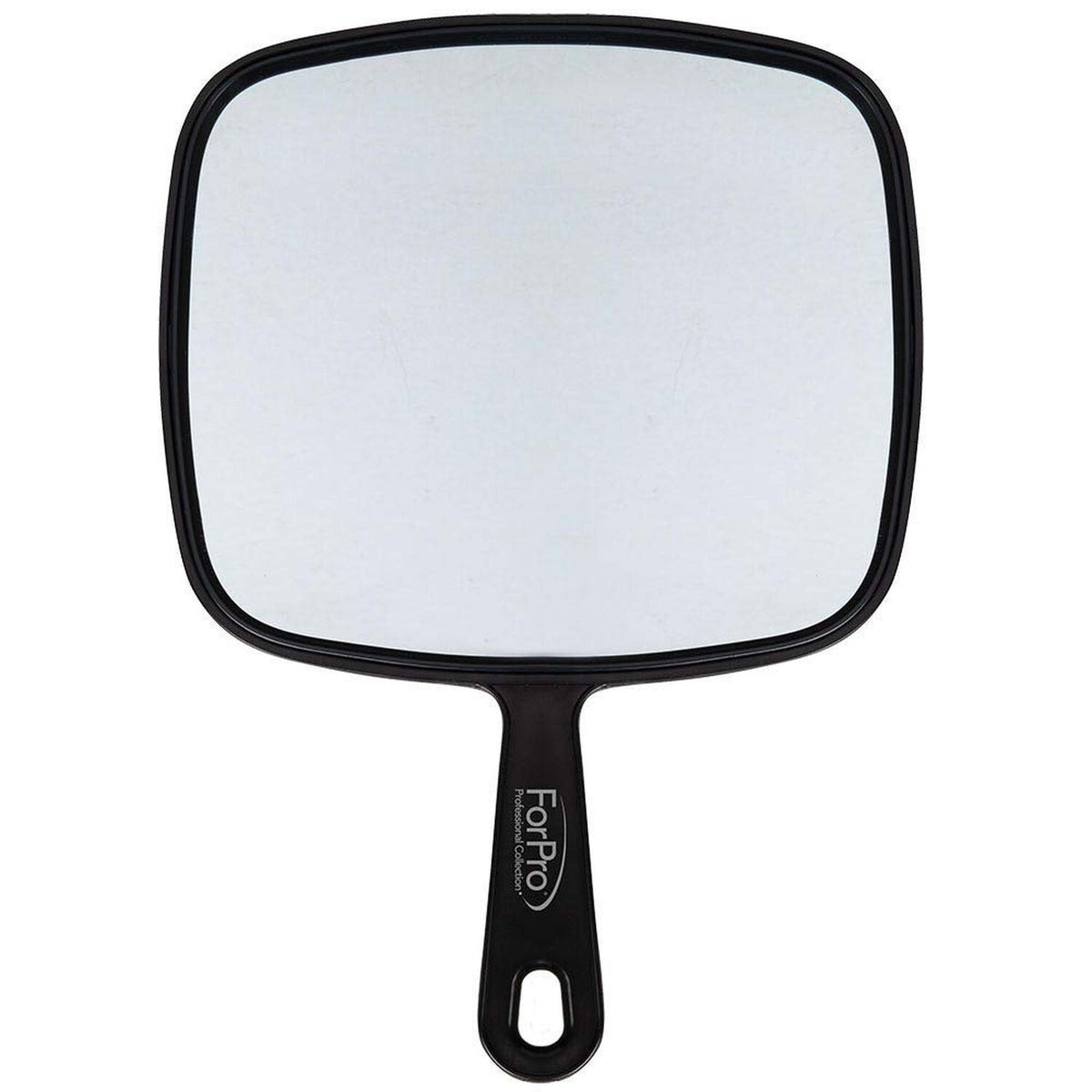 Extra Large Hand Mirror with Handle - 9 x 12 Inches, Distortion-Free Reflection