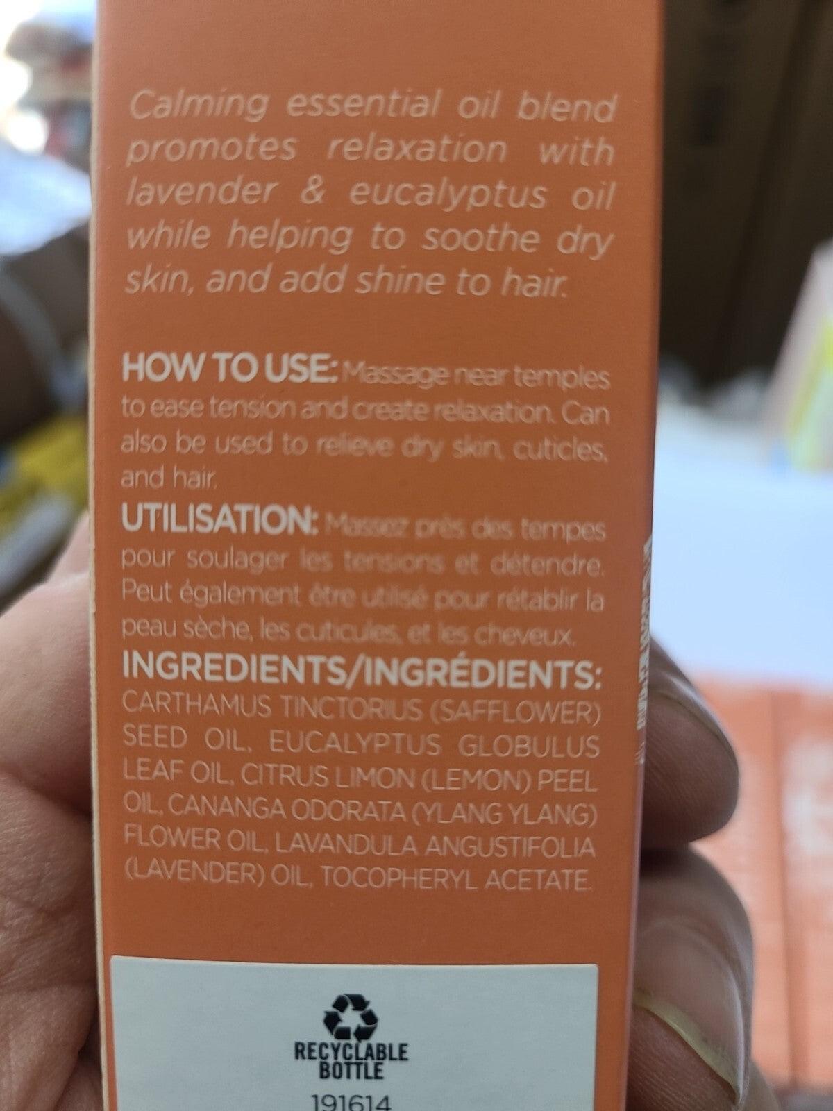 Blossom Pure Haircare Tranquility Elixir Oil for Hair, Skin & Massage - 3 Pack