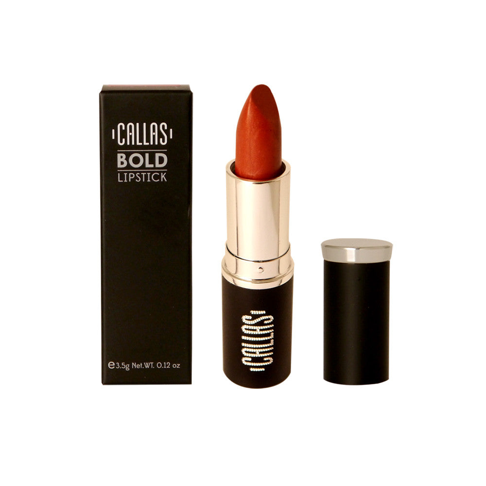 Callas Bold Lipstick Venetian Red 0.12oz Moisturizing Semi-Matte Finish