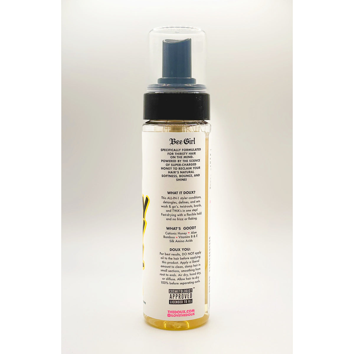 Curl Styling Foam for Definition & Shine - Hydrating & Lightweight Hold 7oz