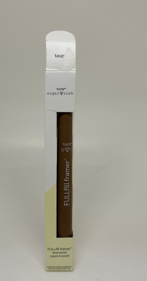 Tarte Brow Pencil & Wax Set - Taupe, Full Size, Waterproof & Vegan