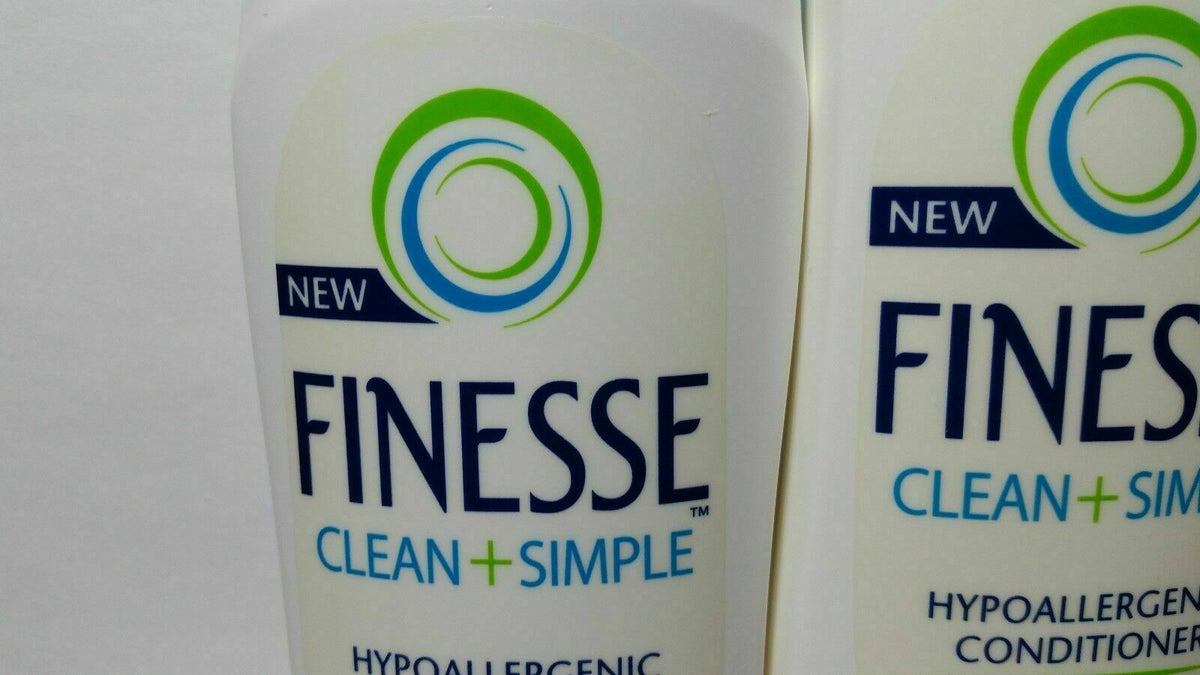 Finesse Clean + Simple Hypoallergenic Shampoo & Conditioner Set for Normal Hair