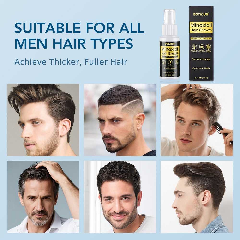 Minoxidil 5% Hair Growth Spray for Men - 60ml