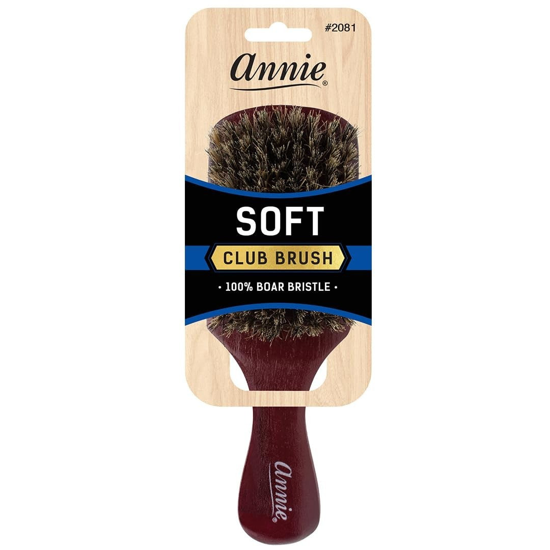 Men's Boar Bristle Wave Hair Brush for Styling & Maintenance