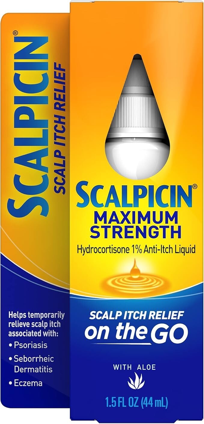 Scalp Itch Treatment Max Strength Fragrance-Free 1.5 fl oz