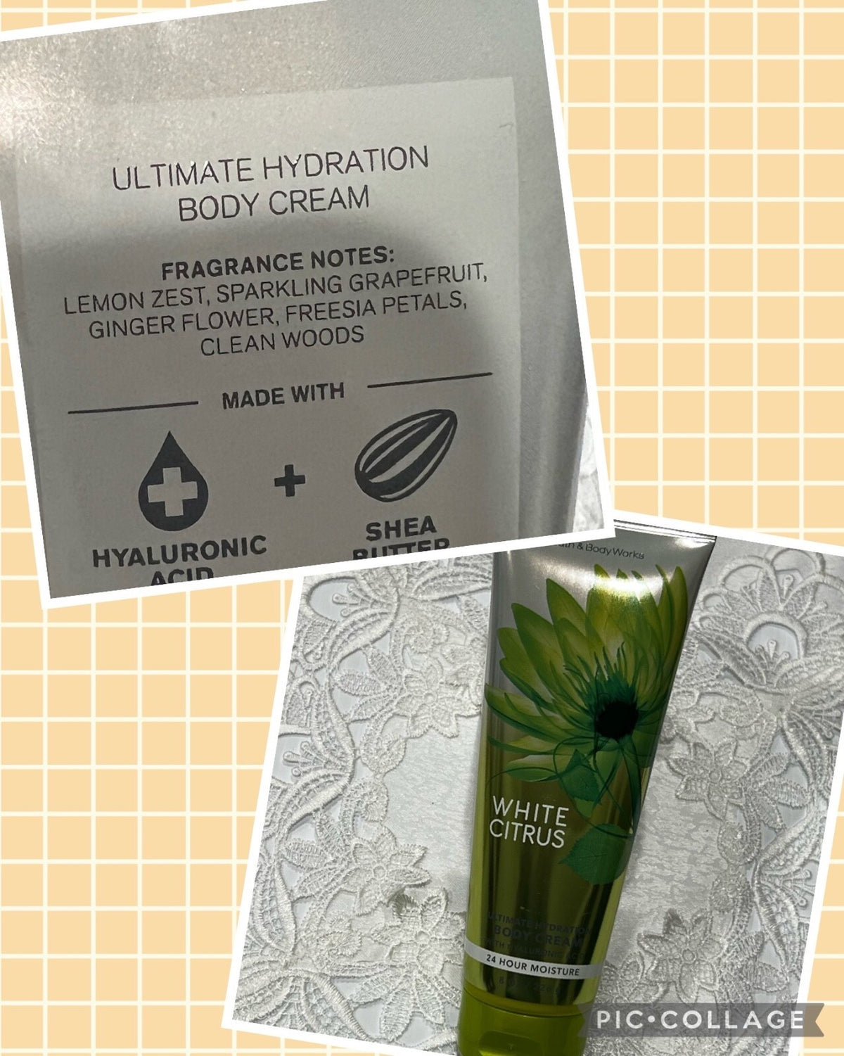 Ultra Shea Body Cream Moisturizer 8 oz - 24 Hour Hydrating Skin Care