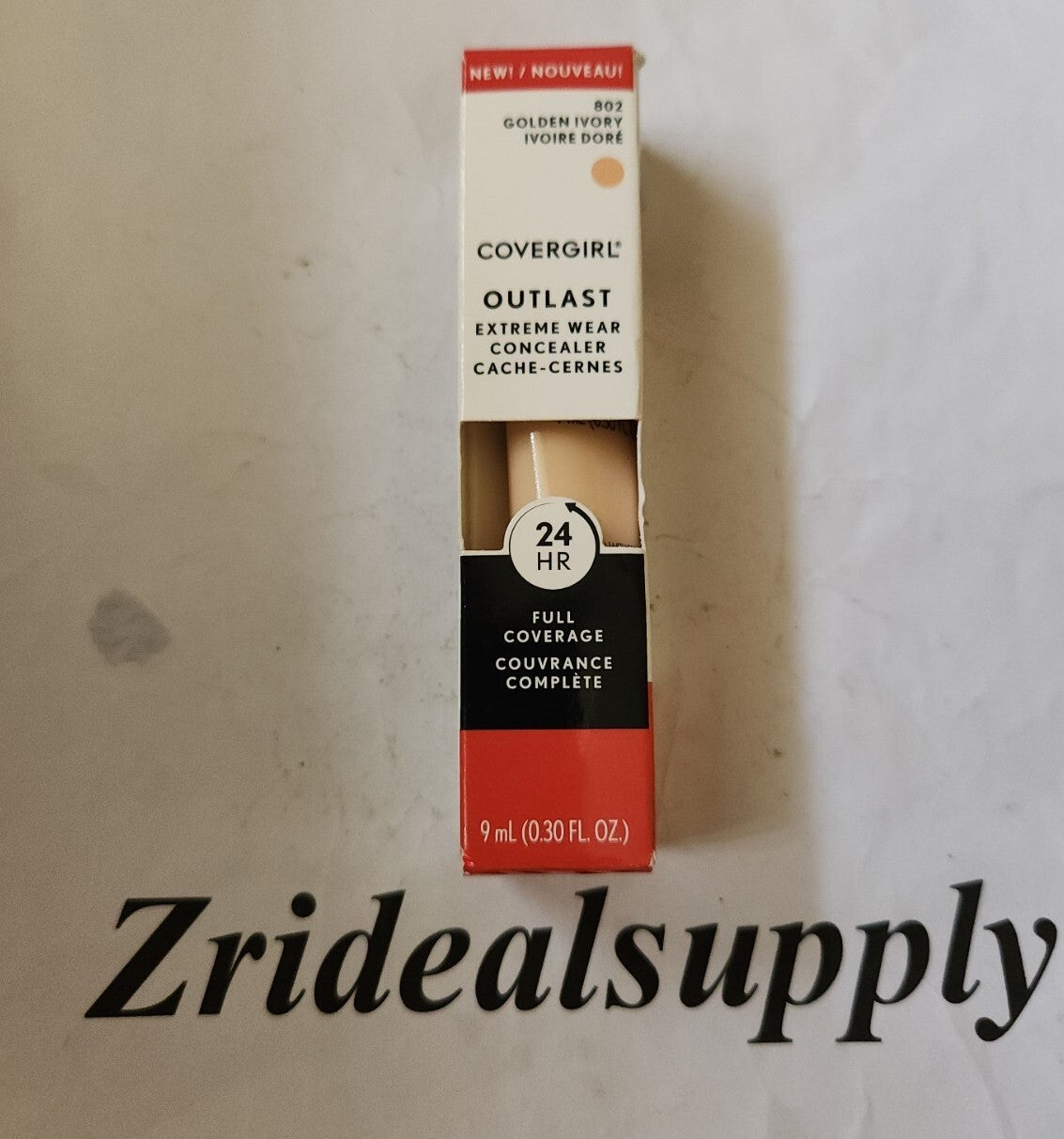 Concealer for Face Makeup - Long-Lasting 24HR Coverage, Golden Ivory