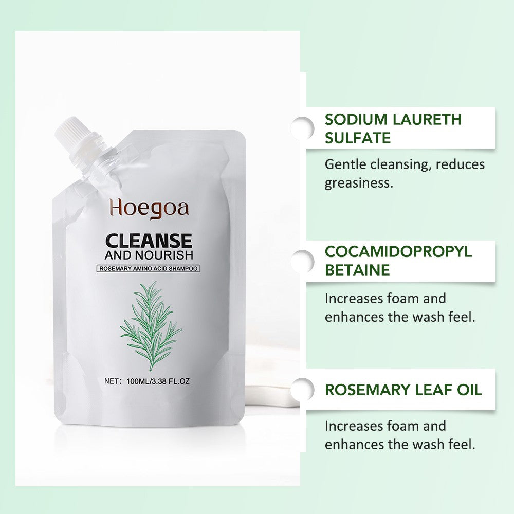 3 Pack Rosemary Amino Acid Hair Growth Shampoo for Thinning Hair 100ml