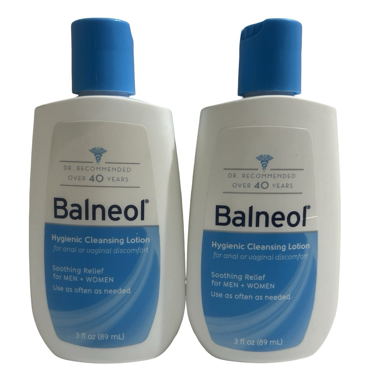 Hygienic Cleansing Lotion 3 Oz Pack of 2 for Personal Hygiene