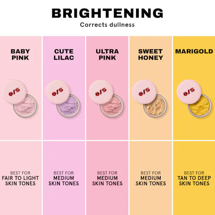 Setting Powder | 10 Shades Loose Blurring Face Powder 1.2 oz