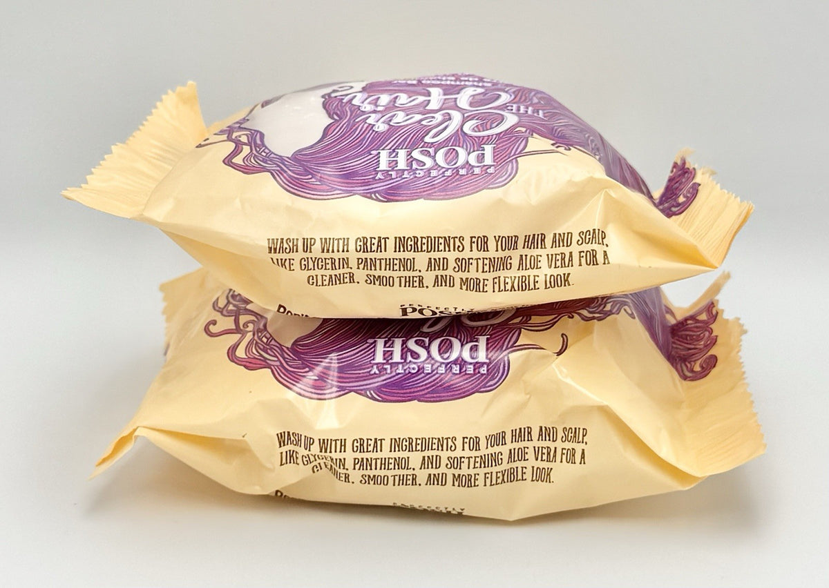 Hair Shampoo Bars 3.5 oz. Pack of 2 - Clear and Gentle Hair Care