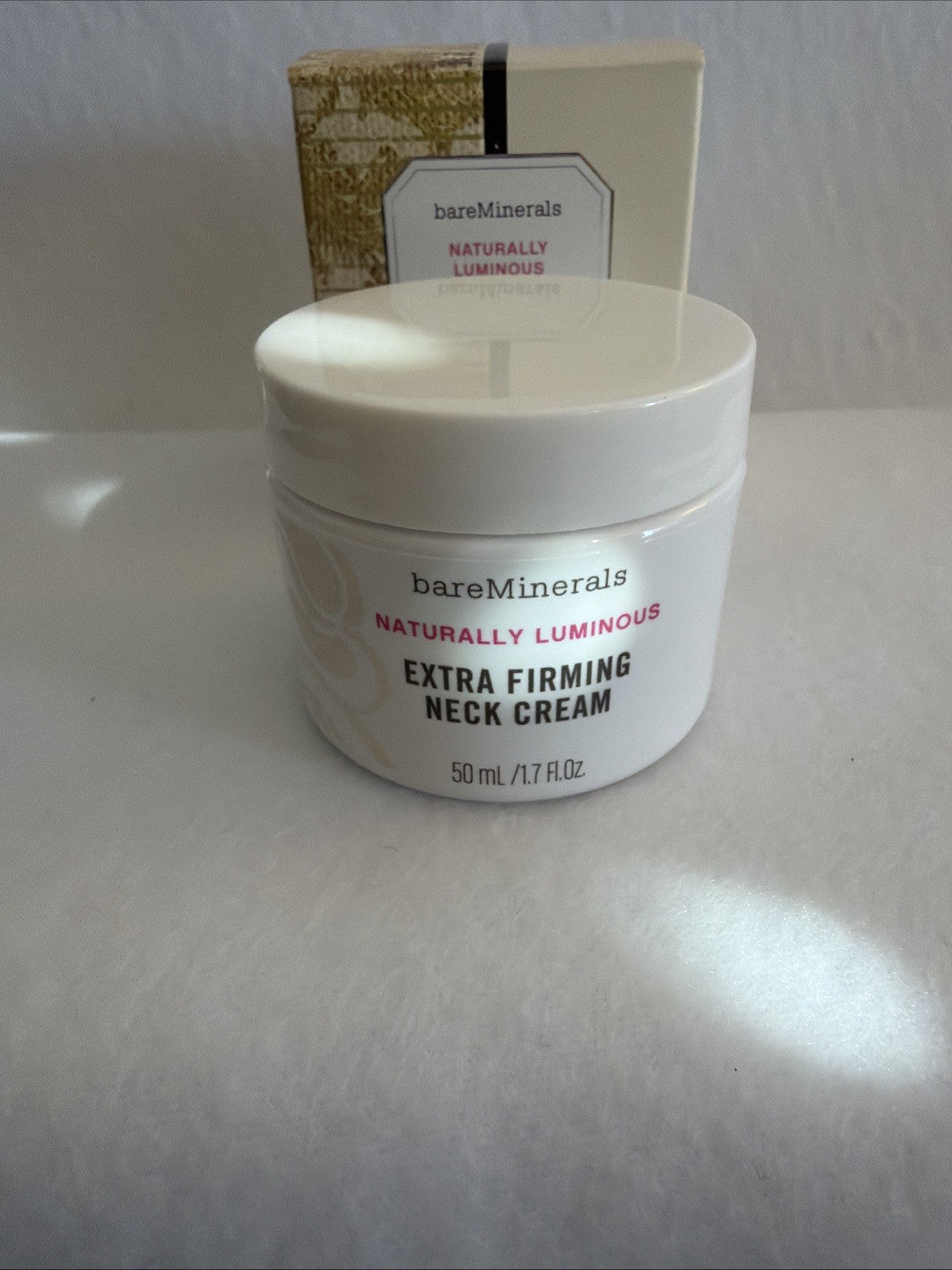 BareMinerals Naturally Luminous Extra Firming Neck Cream 1.7 Fl Oz