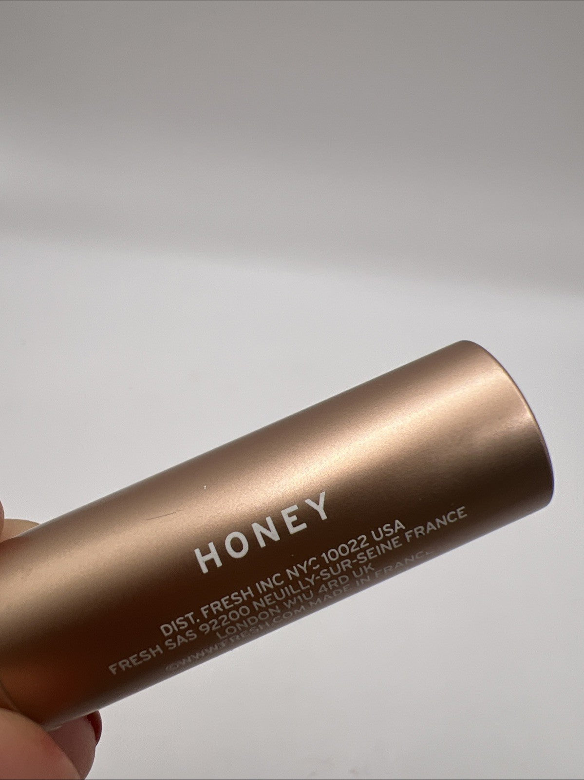 Travel Size Tinted Lip Balm Honey - Nourishing Hydrating Lip Treatment