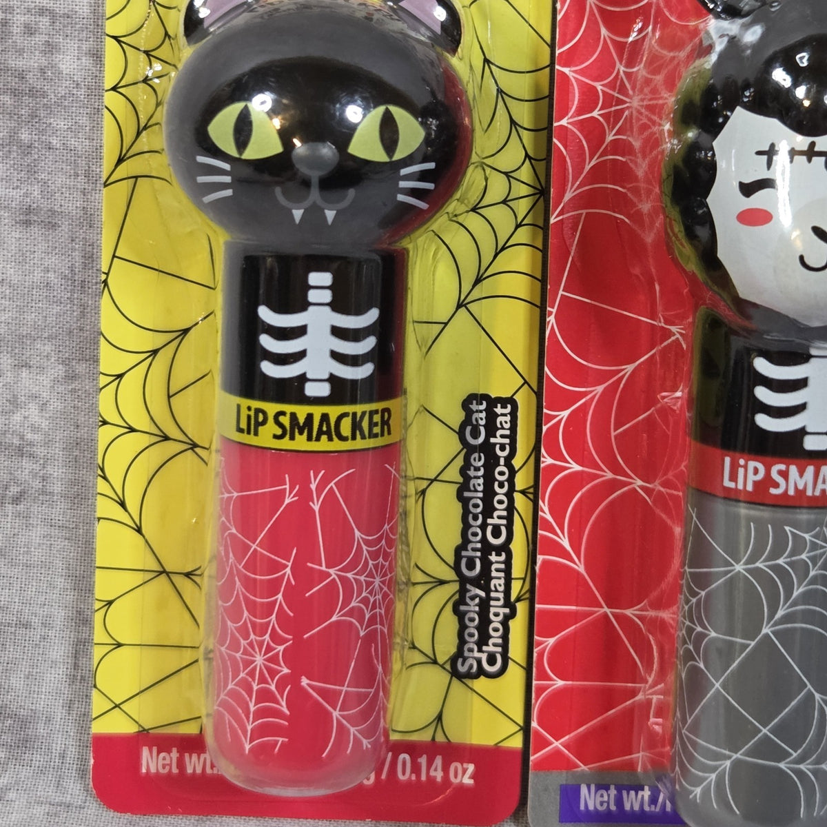 Halloween Lip Balm Set - Unicorn, Cat, Llama, Bear, Chocolate & Lemonade Flavors