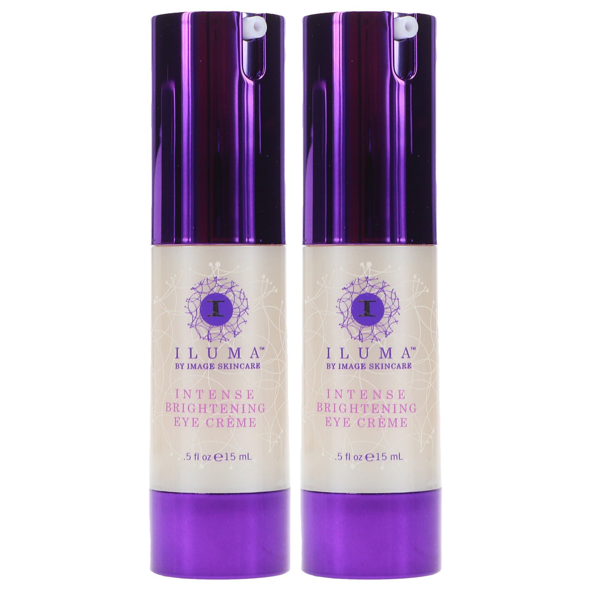 Brightening Eye Cream for Dark Circles and Puffiness - 0.5 oz 2 Pack