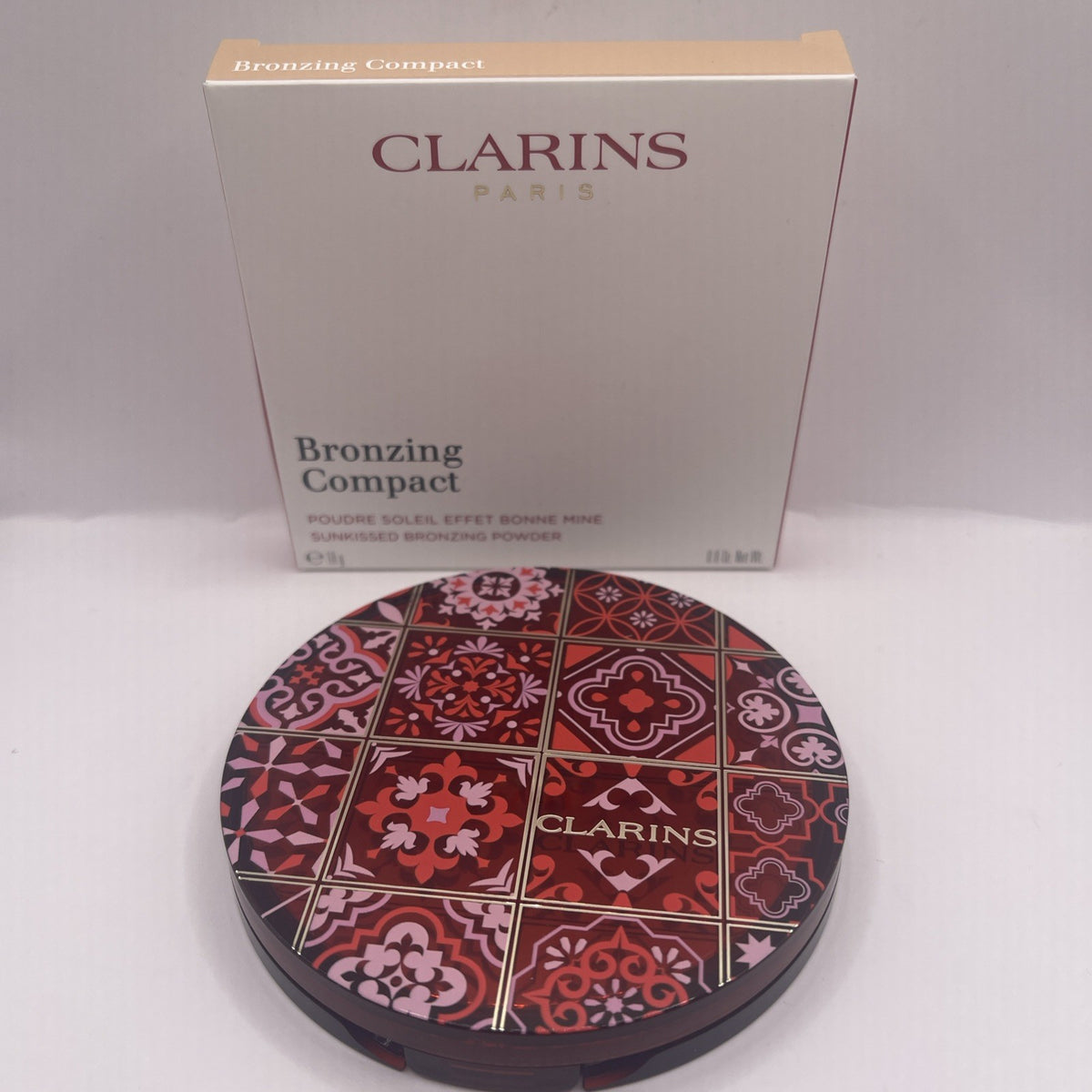 Clarins Bronzing Compact Limited Edition In Box