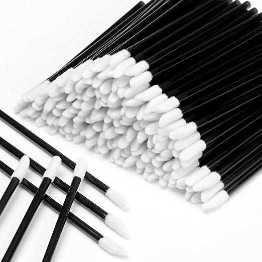 Disposable Lip Brush Wand for Makeup Application, Hygienic Cosmetic Tool