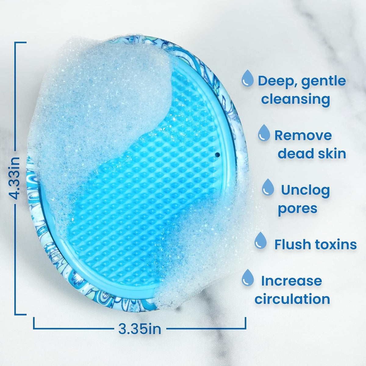 Gentle Exfoliating Brush for Ingrown Hairs: Pre-Shave Skin Treatment