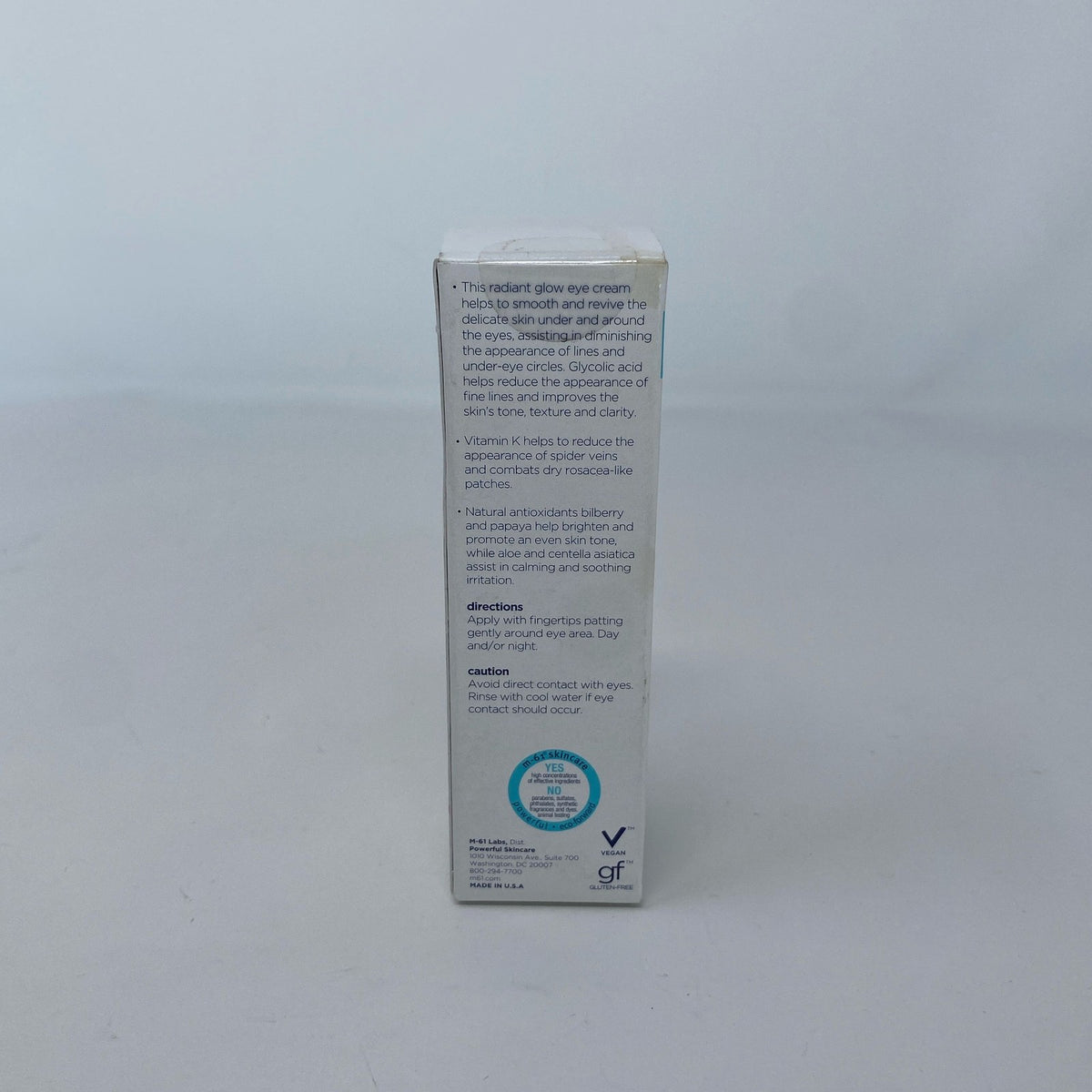 PowerGlow Eye Cream with Glycolic - Line-Smoothing 15mL