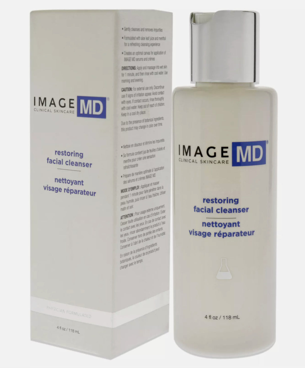 Restoring Facial Cleanser with Glycolic & Salicylic Acids - 4oz / 118ml