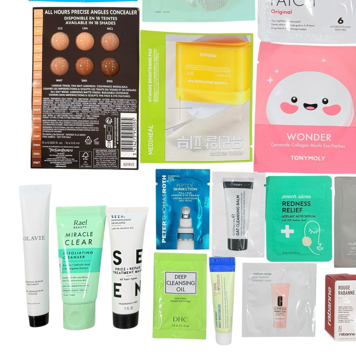 Ulta Beauty 28-Piece Sample Gift Set with Makeup, Skincare & Travel Bag
