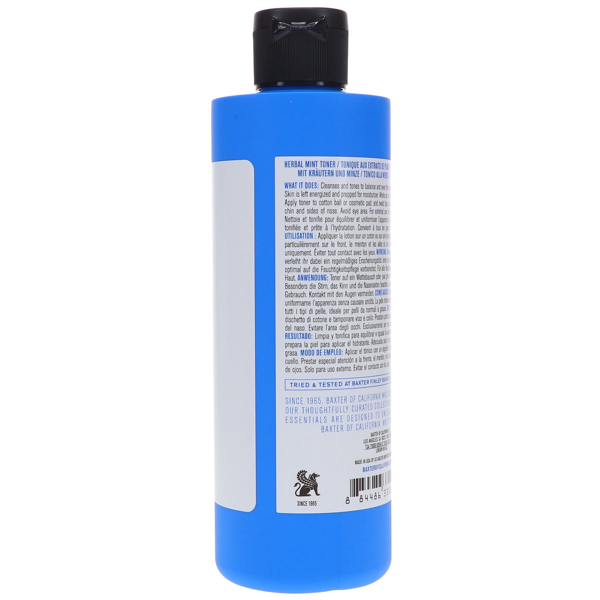 Herbal Mint Toner 8 oz - Facial Astringent