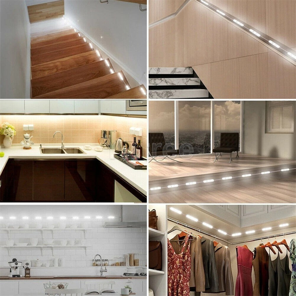 10ft LED White Dimmable Vanity Mirror Strip Light Kit for Makeup & Decor