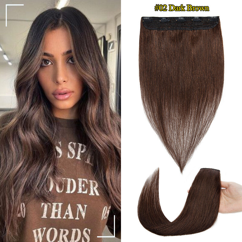 Thick Clip-In Hair Extensions 100% Remy Human Hair Full Head Blonde