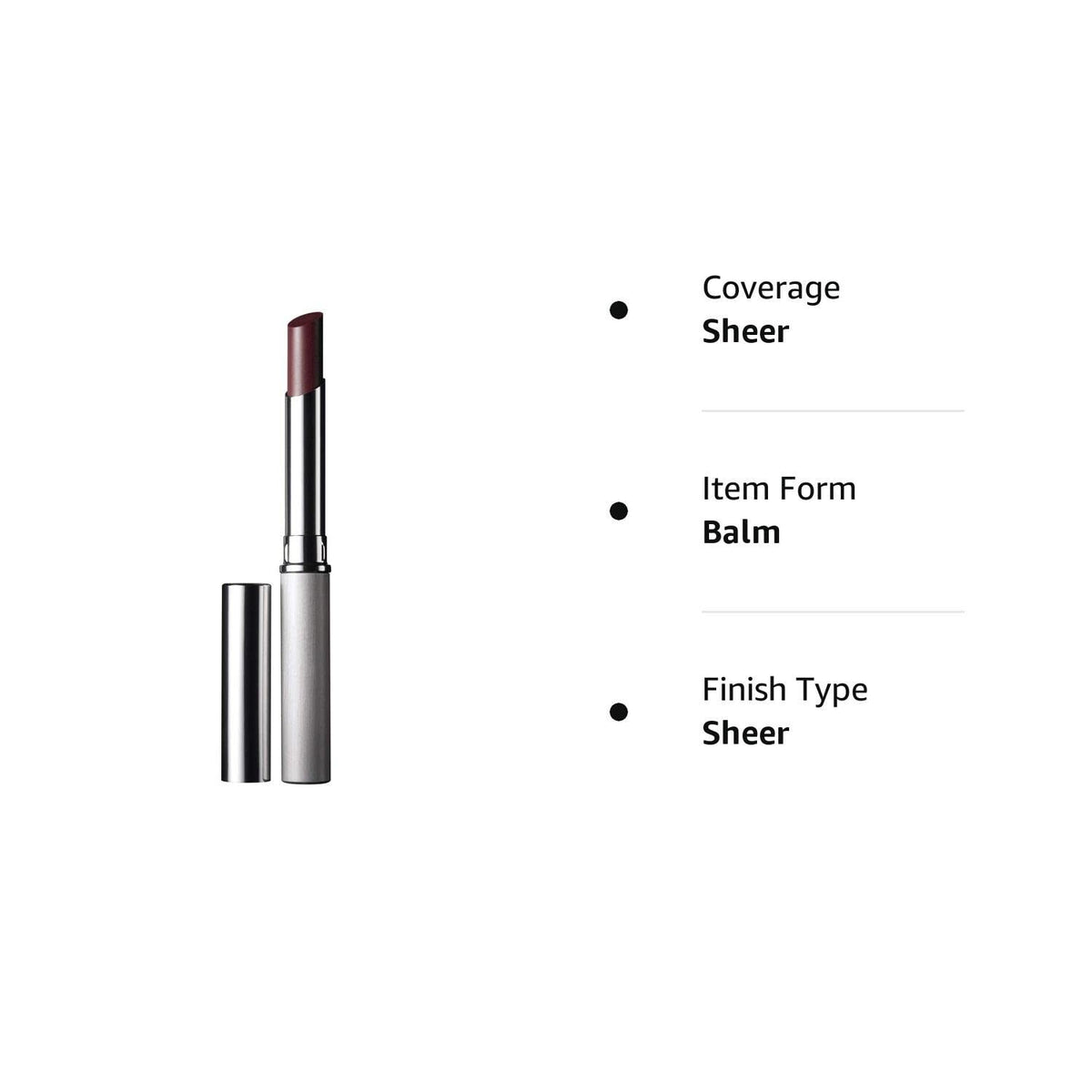 Clinique Full Size Almost Lipstick 06 Black Honey Lip Makeup NIB