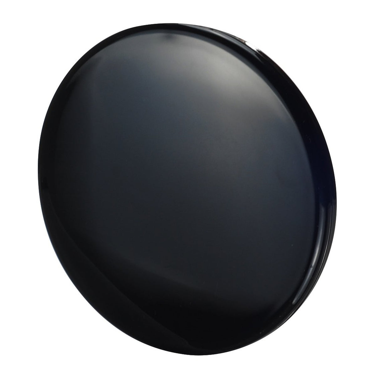 Pocket Makeup Mirror with 10x Magnification & Regular Mirror - Compact Black