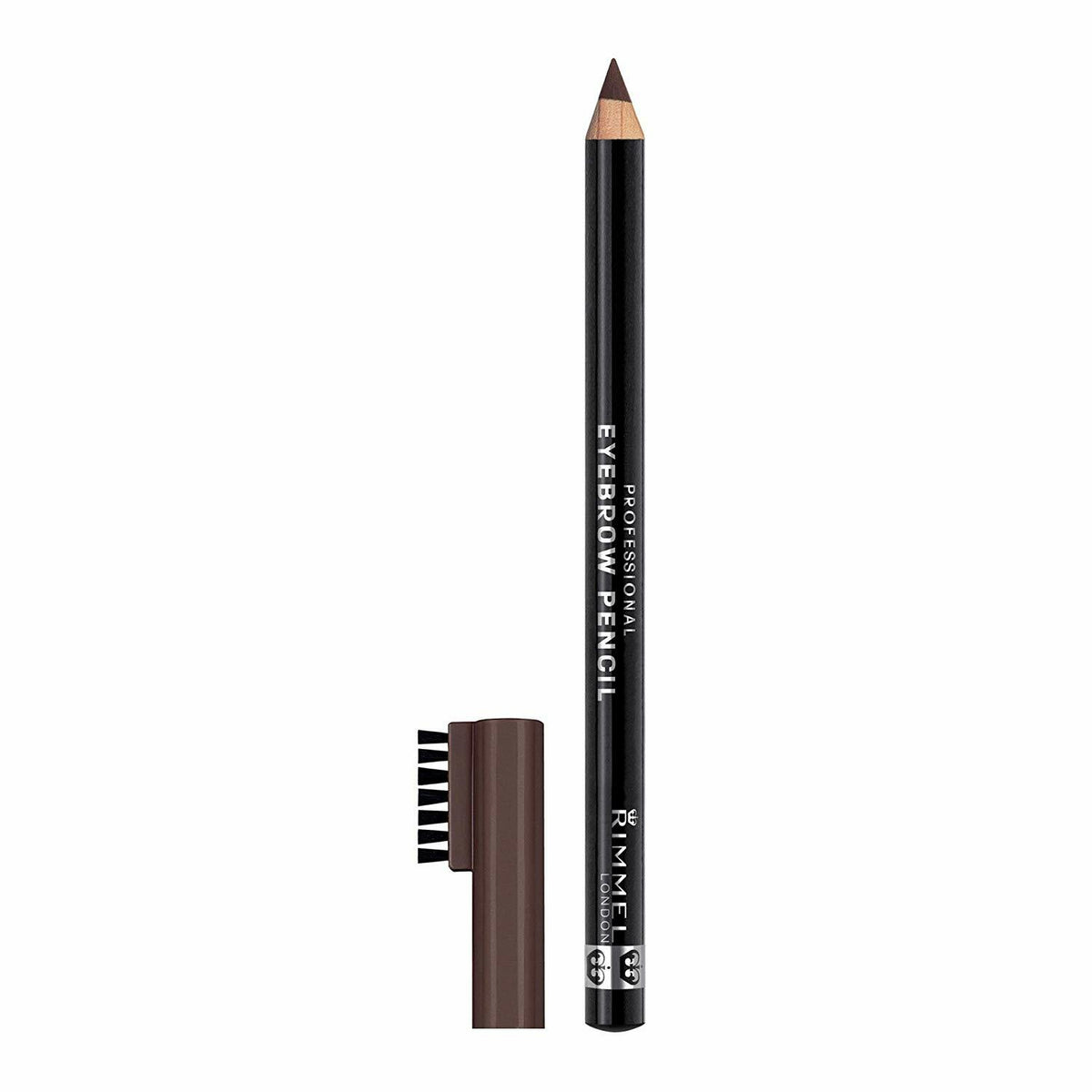 6 Pack Professional Eyebrow Pencils Dark Brown | Fine Tip Makeup Tool