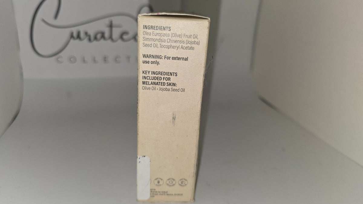 Hydrating Facial Oil with Jojoba & Olive for Melanin-Rich Skin