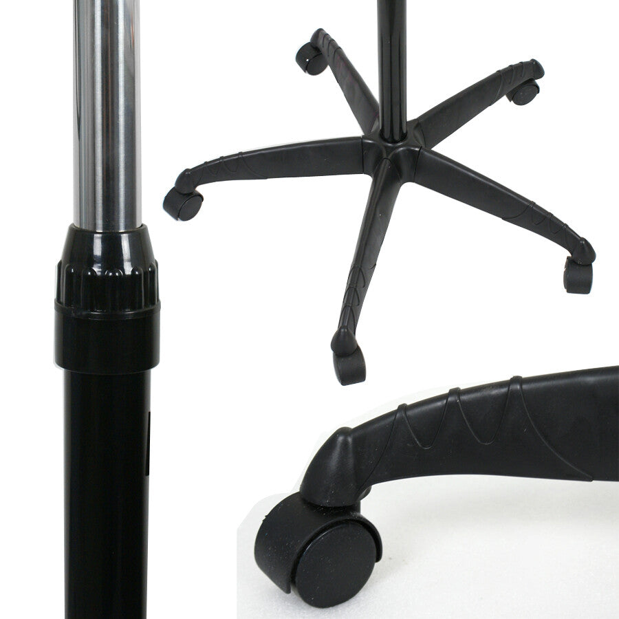 1300W Adjustable Hooded Hair Dryer Salon Equipment with Swivel Casters