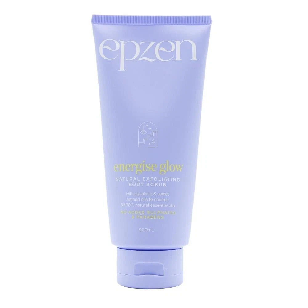 EPZEN natural exfoliating body scrub energise glow - Made in