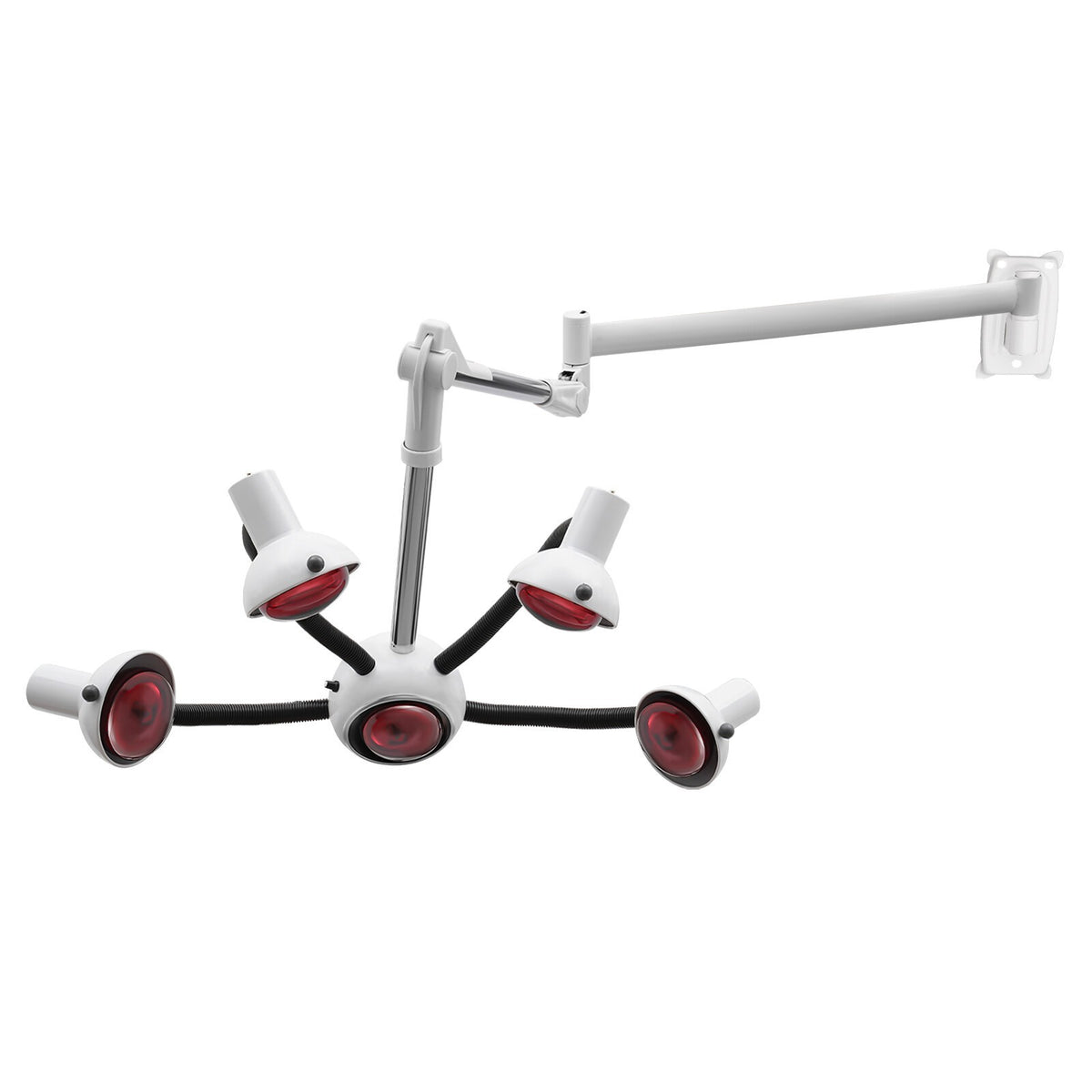 Wall Mounted 5-Head Infrared Hair Dryer for Salon & Barbershop 750W