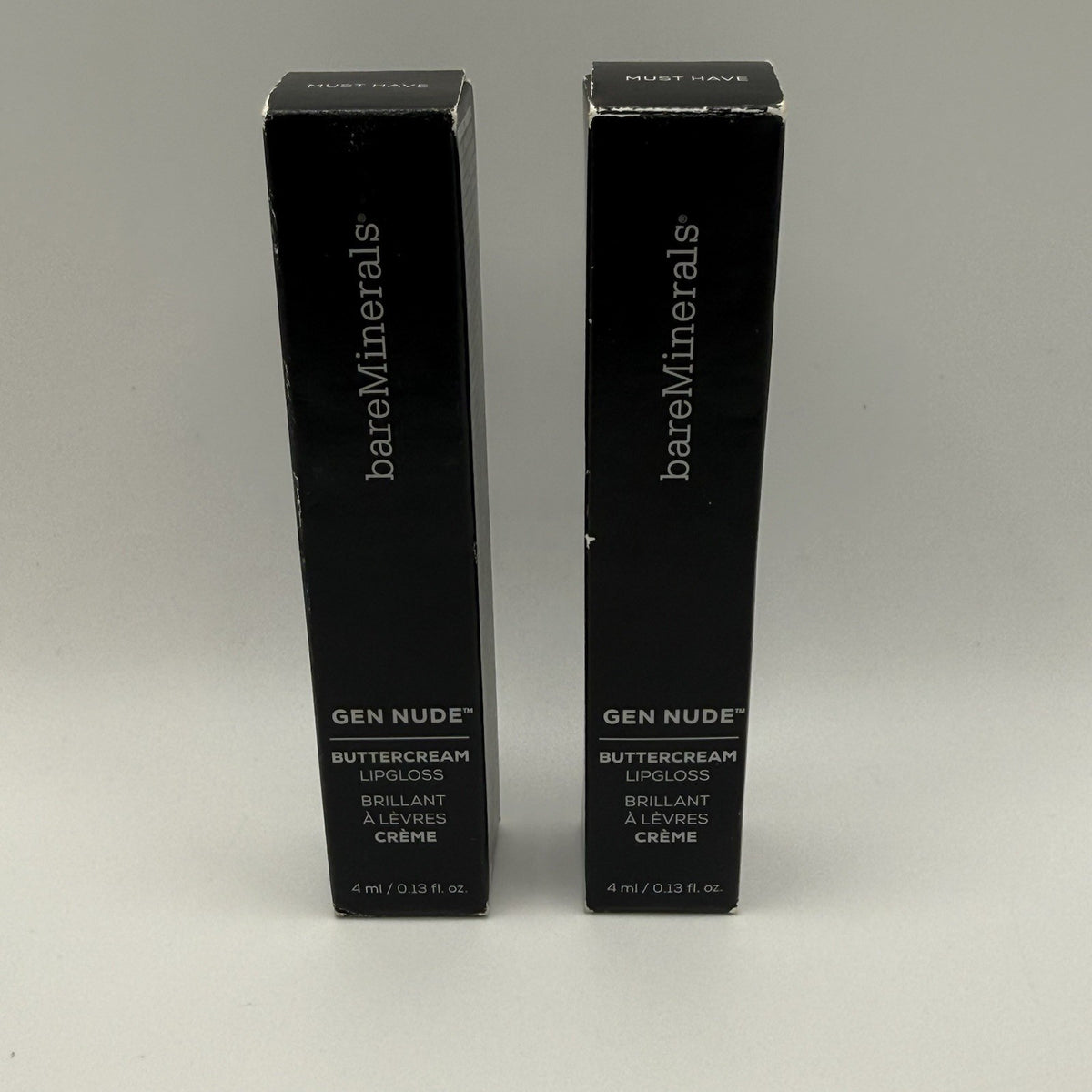 Lip Gloss Set - Moisturizing Rosy Nude Gloss for Daily Wear, 2 Pack