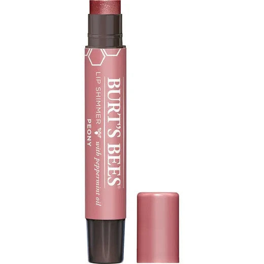 Peony Tinted Lip Balm Shimmer - Hydrating Lip Color for Daily Use