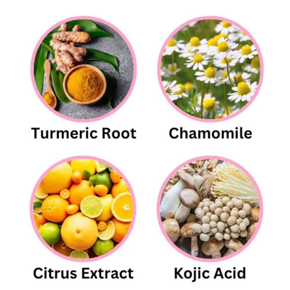 Turmeric Kojic Acid Cleansing Pads for Brightening & Exfoliating - Sensitive Skin Friendly