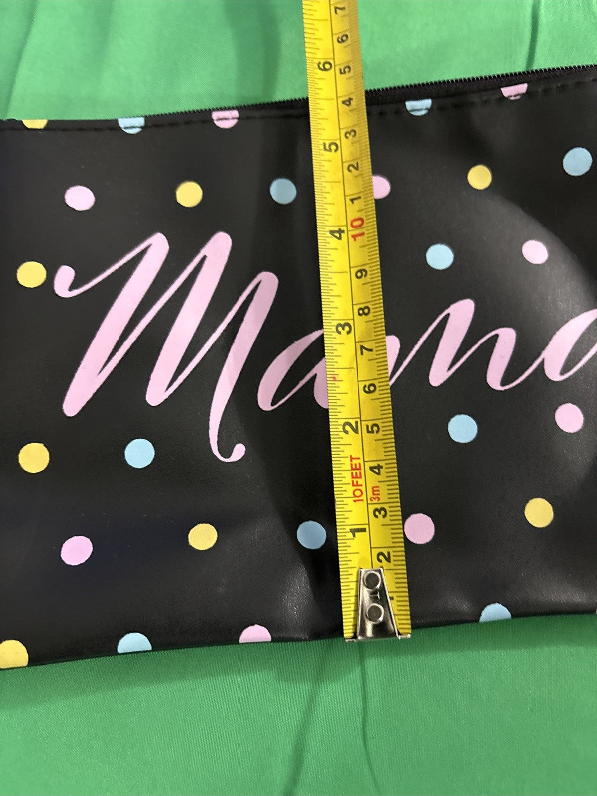 Sassy + Chic Cosmetic Makeup Bag Mama - Black