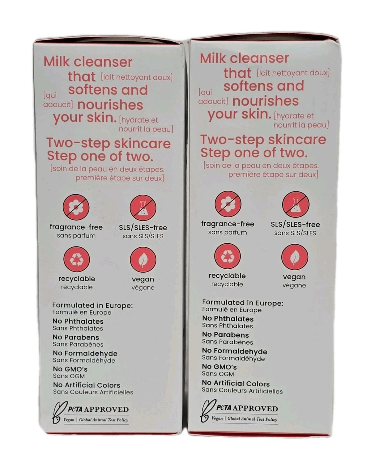 Creamy Nourishing Milk Facial Cleanser - 2 Pack, 5 Fl Oz Each